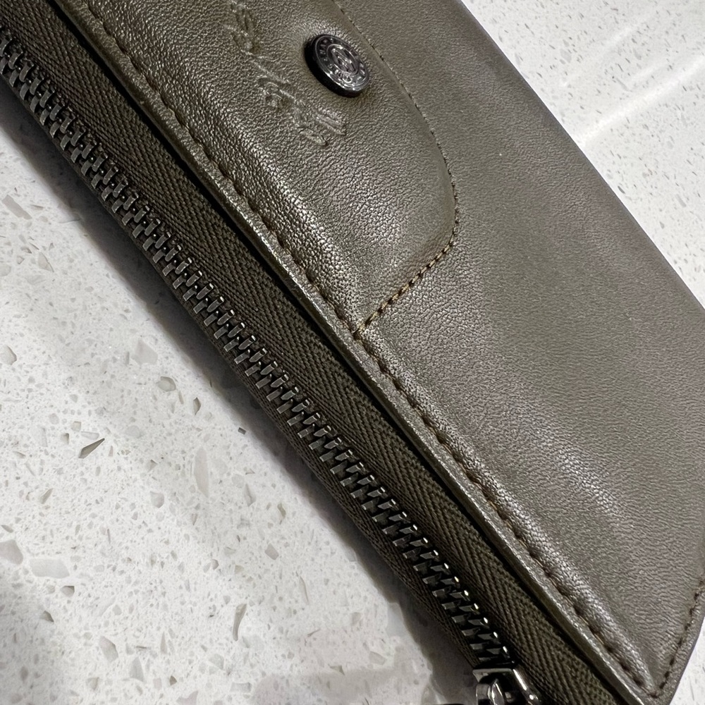 Longchamp Le Pliage Cuir Wallet - Picture 6 of 7